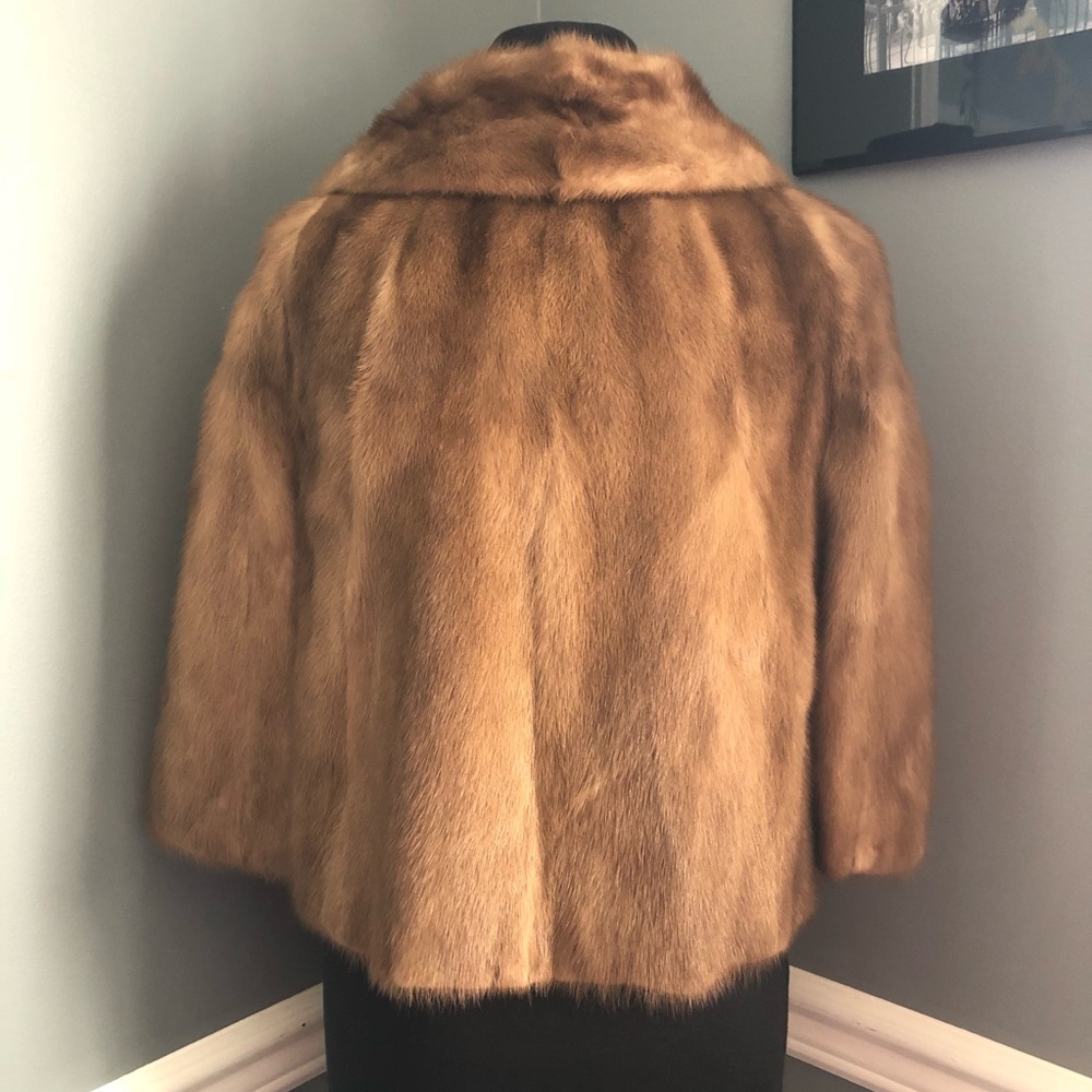 Vintage! Autumn Haze Mink Fur Jacket - Picture 7 of 10